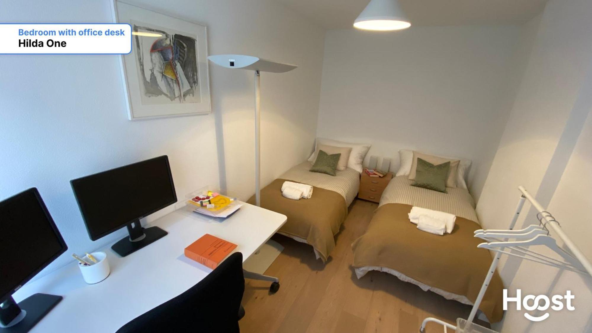 H1 With 4,5 Room, Bathroom, Kitchen, Central, Quiet & Modern With Office Zürich Exterior foto