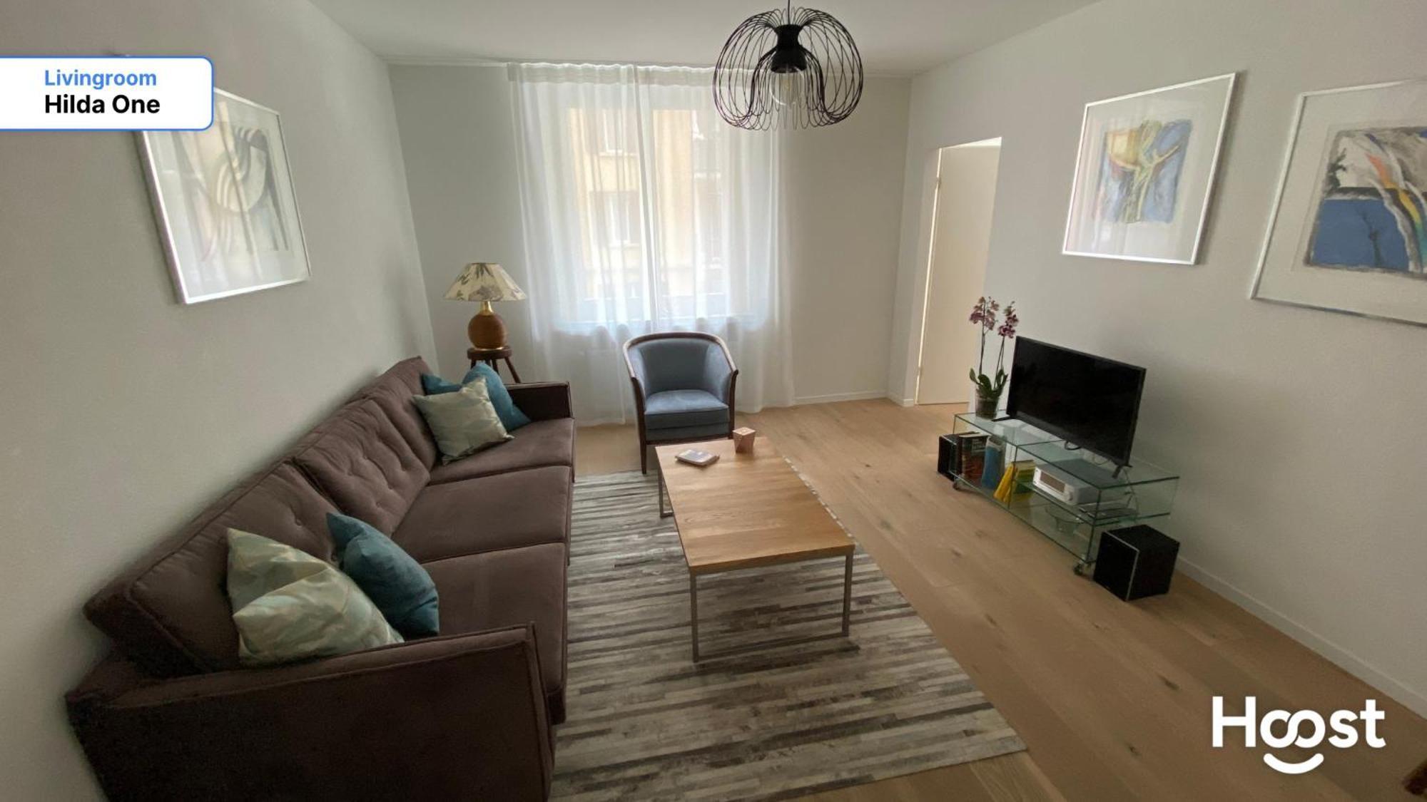 H1 With 4,5 Room, Bathroom, Kitchen, Central, Quiet & Modern With Office Zürich Exterior foto